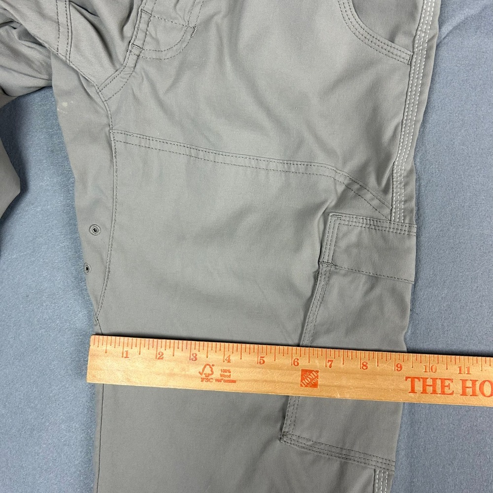 Prana Stretch Zion Hiking Pants Cargo Belted Mens 28x36 Beige M4ST36110 - Picture 9 of 15
